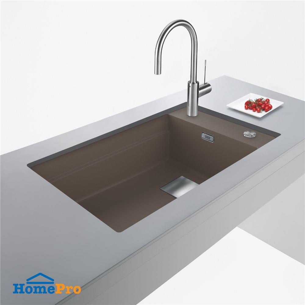 ซิงค์ฝัง 1 หลุม FRANKE KNG 110-62 OYSTER 76 ซม. สีน้ำตาล