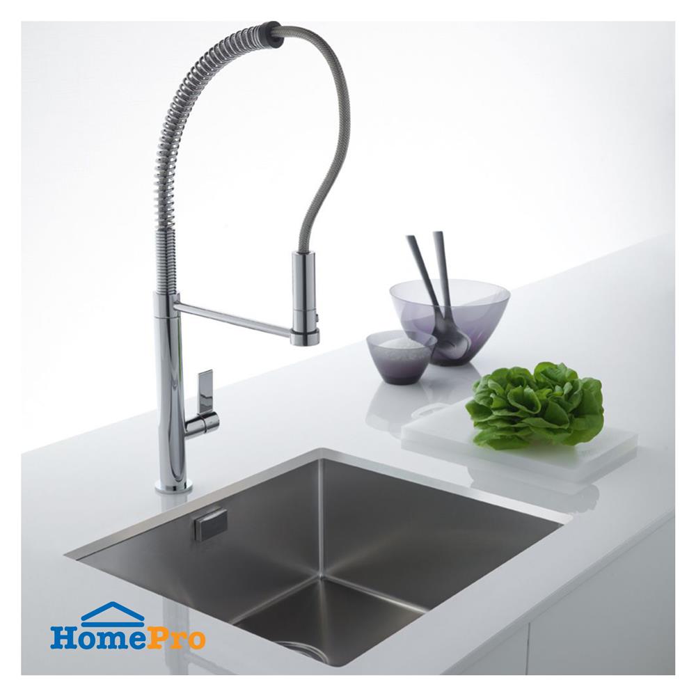 ซิงค์ฝัง 1 หลุม FRANKE MYX 110-45 49 ซม. สีเงิน