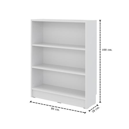 ตู้เตี้ย SB FURNITURE TRIXX 59064235 80 ซม. สีขาว_6