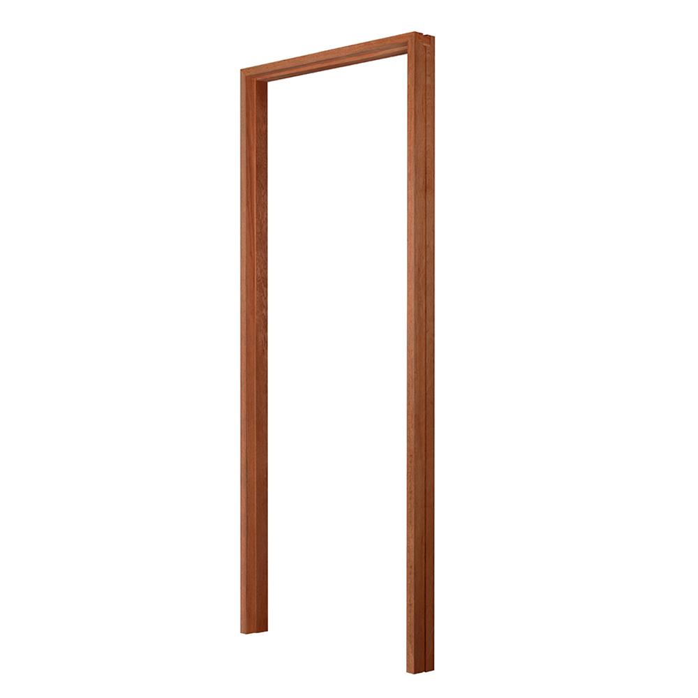 วงกบประตูไม้เนื้อแข็ง VK SL0924 90x200 ซม. สีธรรมชาติ