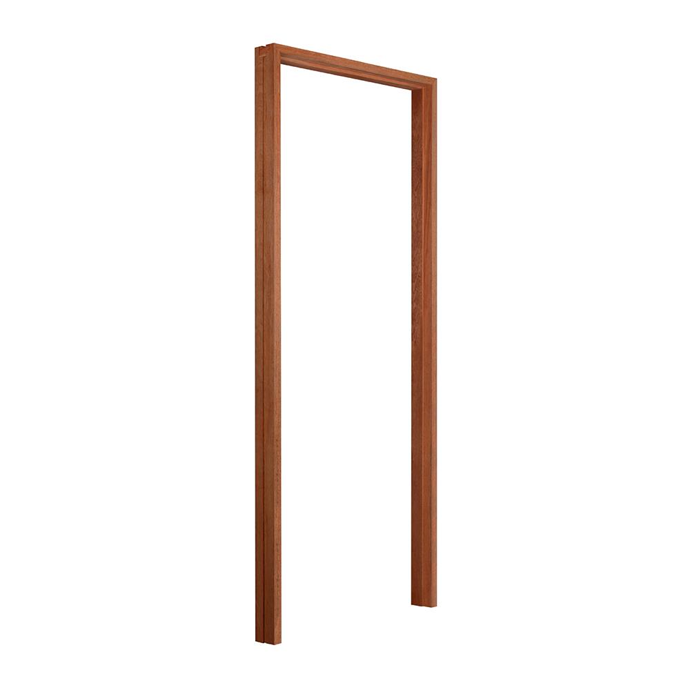 วงกบประตูไม้เนื้อแข็ง VK SL0924 90x200 ซม. สีธรรมชาติ