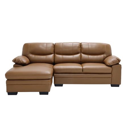 โซฟาเข้ามุมซ้าย SB FURNITURE LENU 19218130 สีน้ำตาล_0
