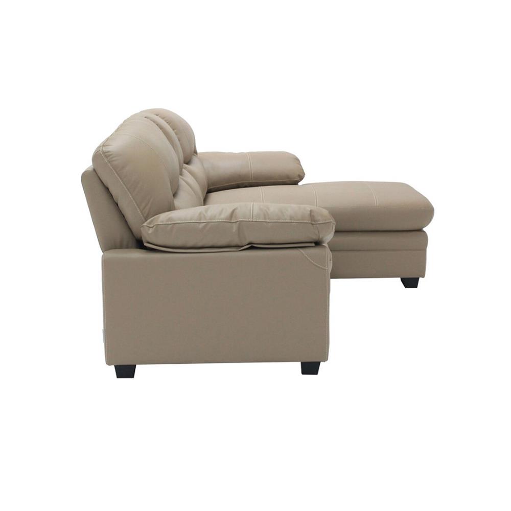 โซฟาเข้ามุมขวา SB FURNITURE LENU 19218121 สีน้ำตาลอ่อน