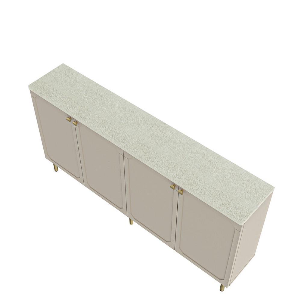 ตู้เตี้ย SB FURNITURE AELINA 19243216 160 ซม. สีครีม