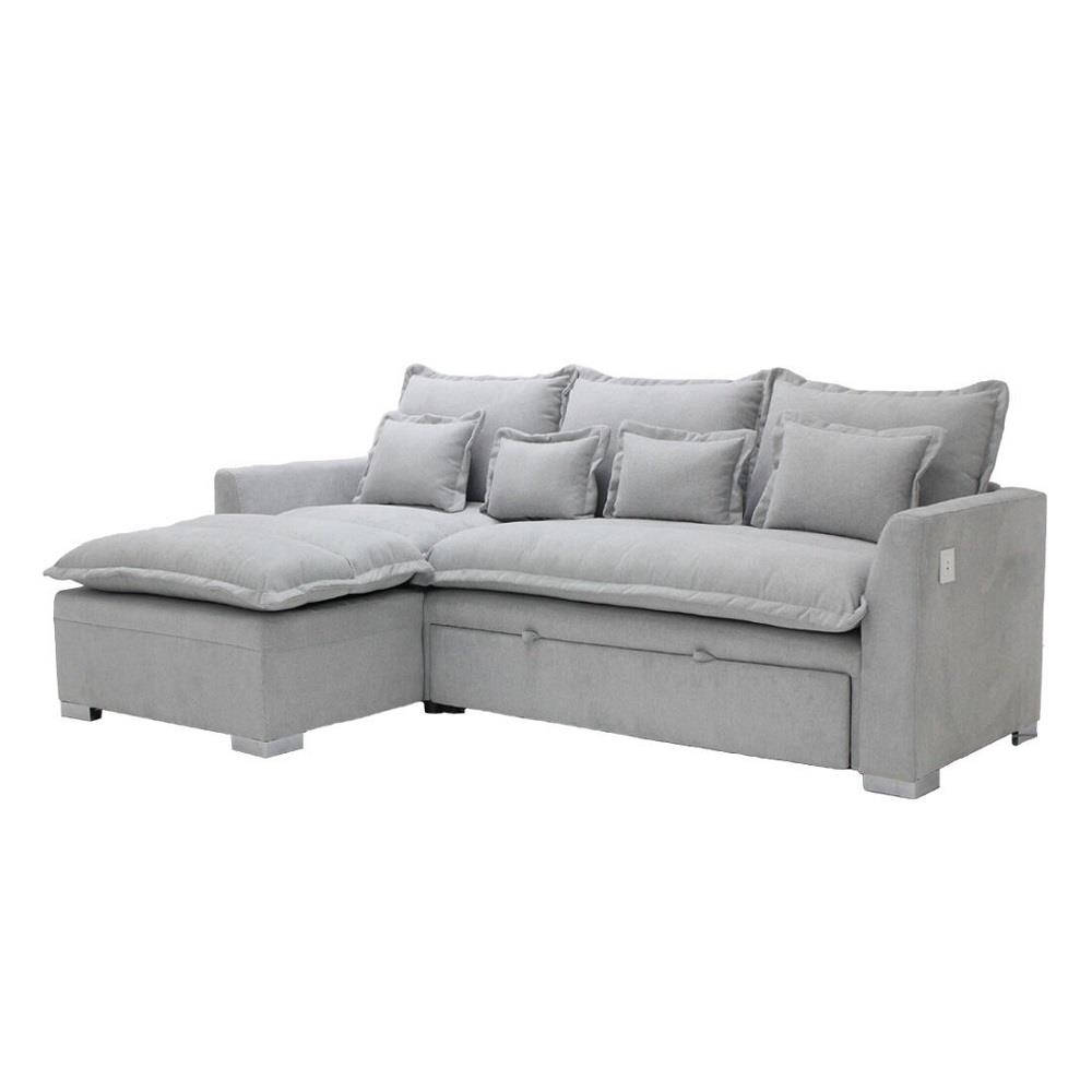 โซฟาเข้ามุมซ้าย SB FURNITURE TALIA PLUS 19236410 สีเทา