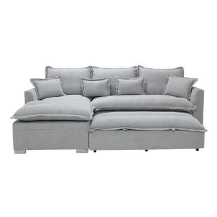 โซฟาเข้ามุมซ้าย SB FURNITURE TALIA PLUS 19236410 สีเทา_2