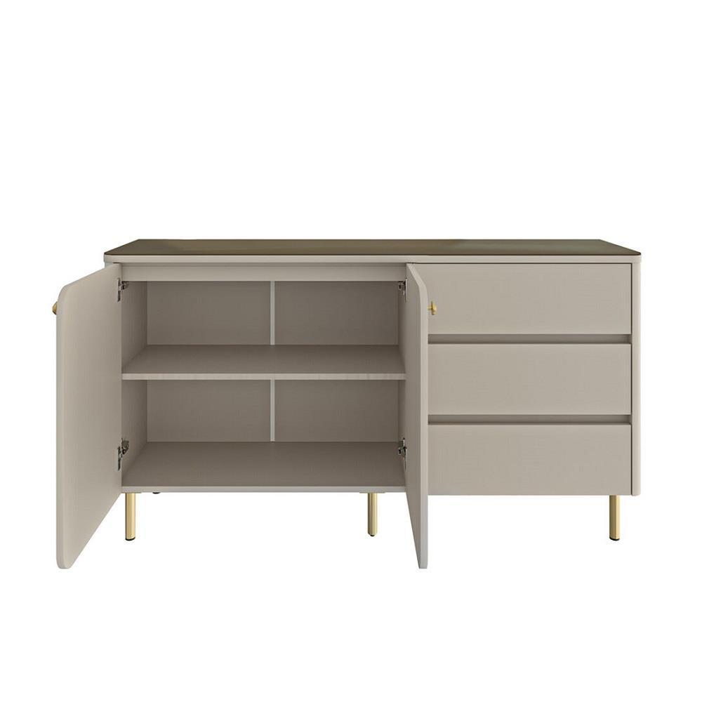 ตู้เตี้ย SB FURNITURE LIRENA 19243102 146 ซม. สีครีม