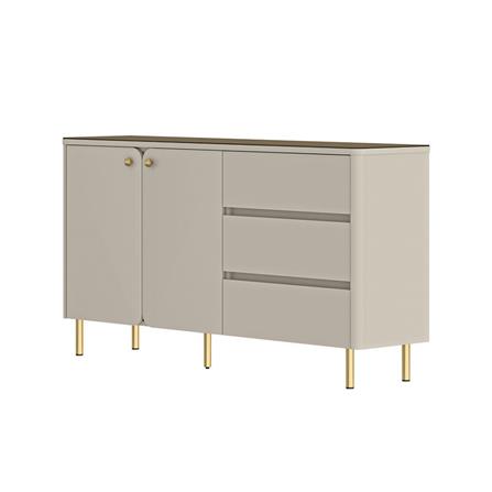 ตู้เตี้ย SB FURNITURE LIRENA 19243102 146 ซม. สีครีม_0