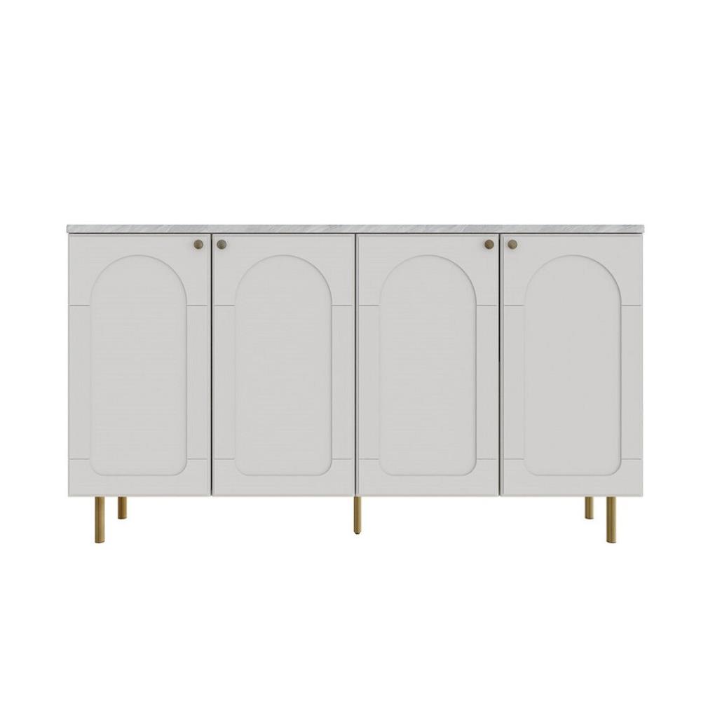 ตู้เตี้ย SB FURNITURE CIELA 19242370 160 ซม. สีเทาอ่อน