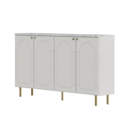 ตู้เตี้ย SB FURNITURE CIELA 19242370 160 ซม. สีเทาอ่อน_0