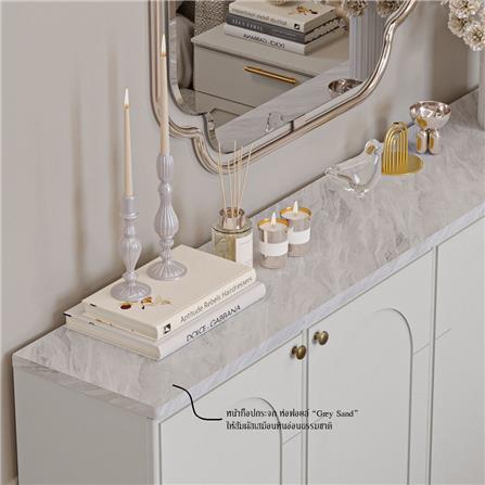 ตู้เตี้ย SB FURNITURE CIELA 19242370 160 ซม. สีเทาอ่อน_5