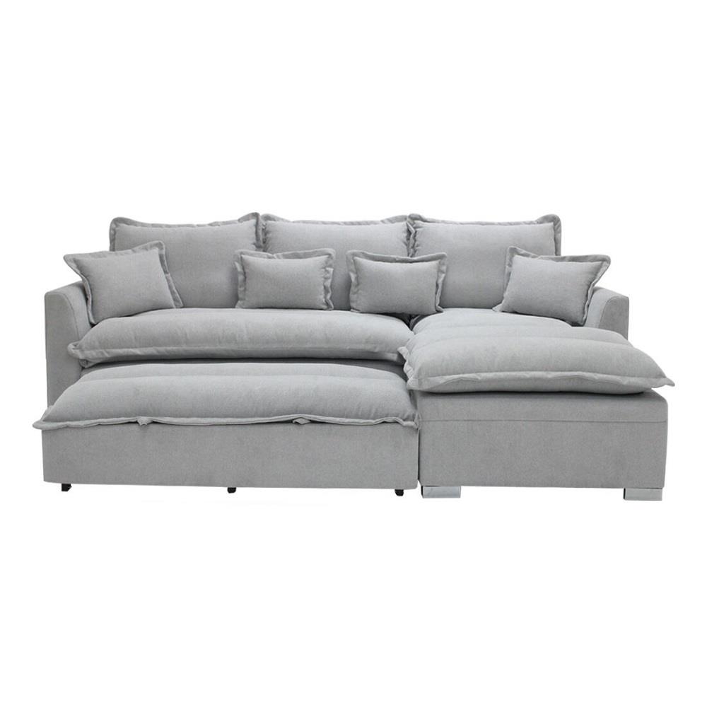 โซฟาเข้ามุมขวา SB FURNITURE TALIA PLUS 19236411 สีเทา