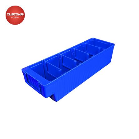 กล่องเครื่องมือใส่อะไหล่ 5 ช่อง CUSTOMAI NO.1034 สีน้ำเงิน_0