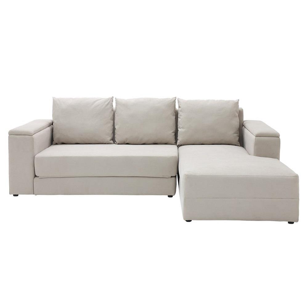 โซฟาเข้ามุมขวา KONCEPT RAPHAT 19231309 สีครีม