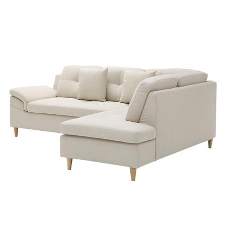 โซฟาเข้ามุมขวา KONCEPT TULIO PLUS 19226581 สีครีม_2