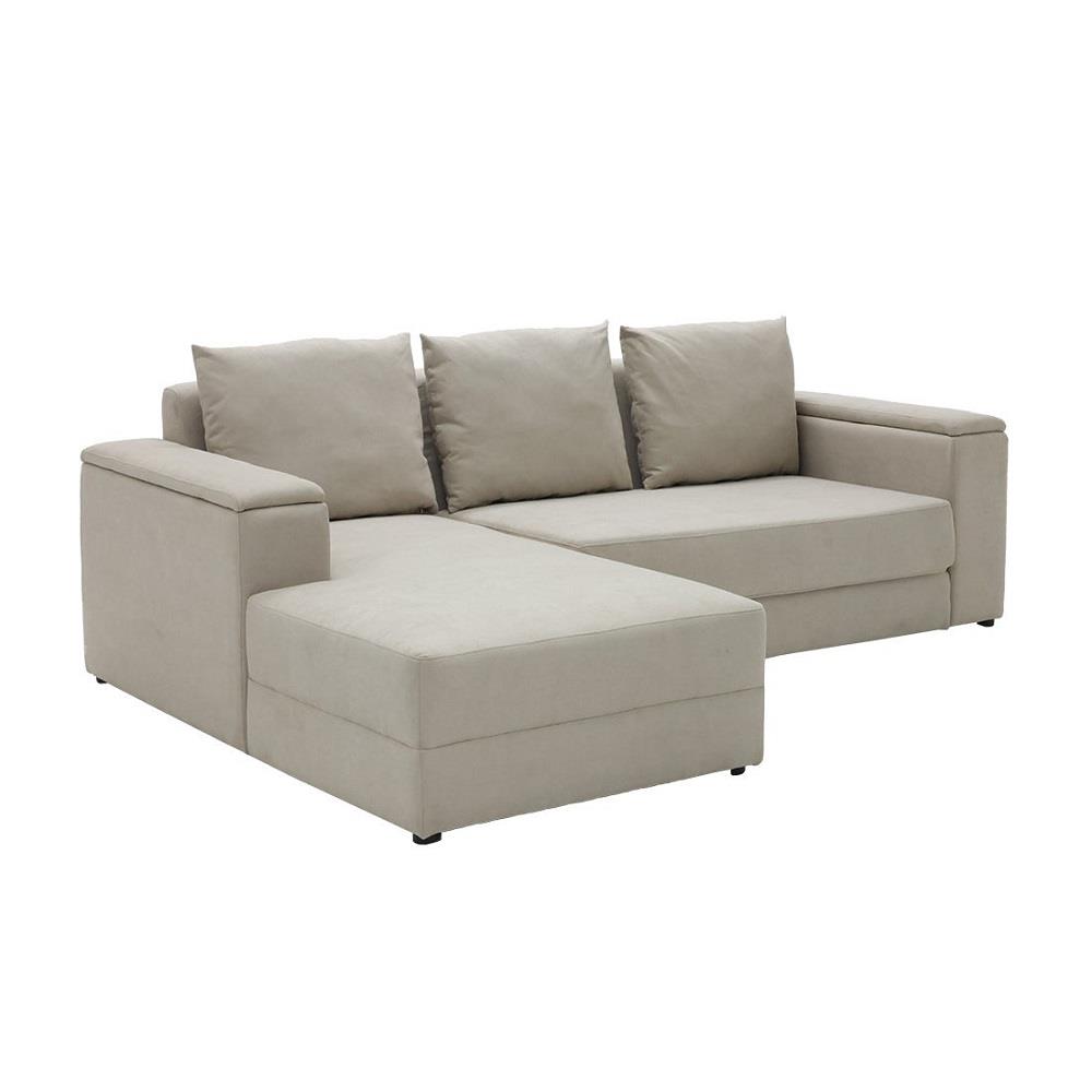 โซฟาเข้ามุมซ้าย KONCEPT RAPHAT 19231308 สีครีม