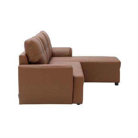 โซฟาเข้ามุมขวา KONCEPT RIOWA 19229207 สีน้ำตาลอ่อน_2