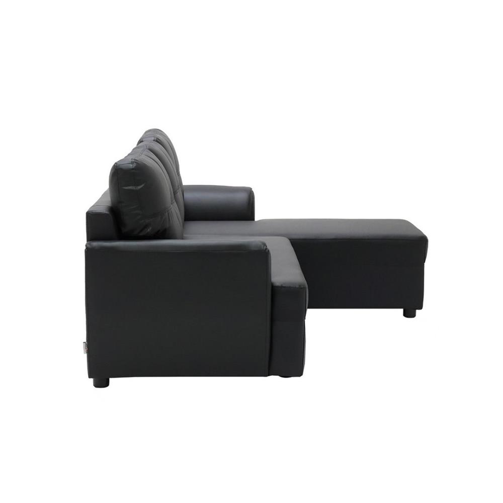 โซฟาเข้ามุมขวา KONCEPT RIOWA 19229209 สีดำ
