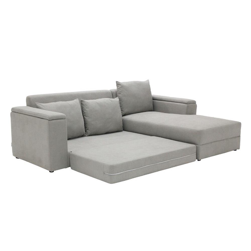 โซฟาเข้ามุมขวา KONCEPT RAPHAT 19236240 สีเทา