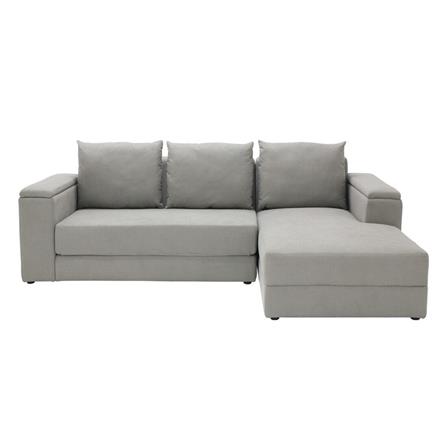 โซฟาเข้ามุมขวา KONCEPT RAPHAT 19236240 สีเทา_0