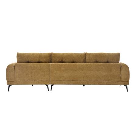 โซฟาเข้ามุมขวา SB FURNITURE CHALMA 19243068 สีน้ำตาลอ่อน_3