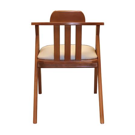 เก้าอี้ทานข้าว FURDINI HAVEN สีน้ำตาลเข้ม/ครีม_3