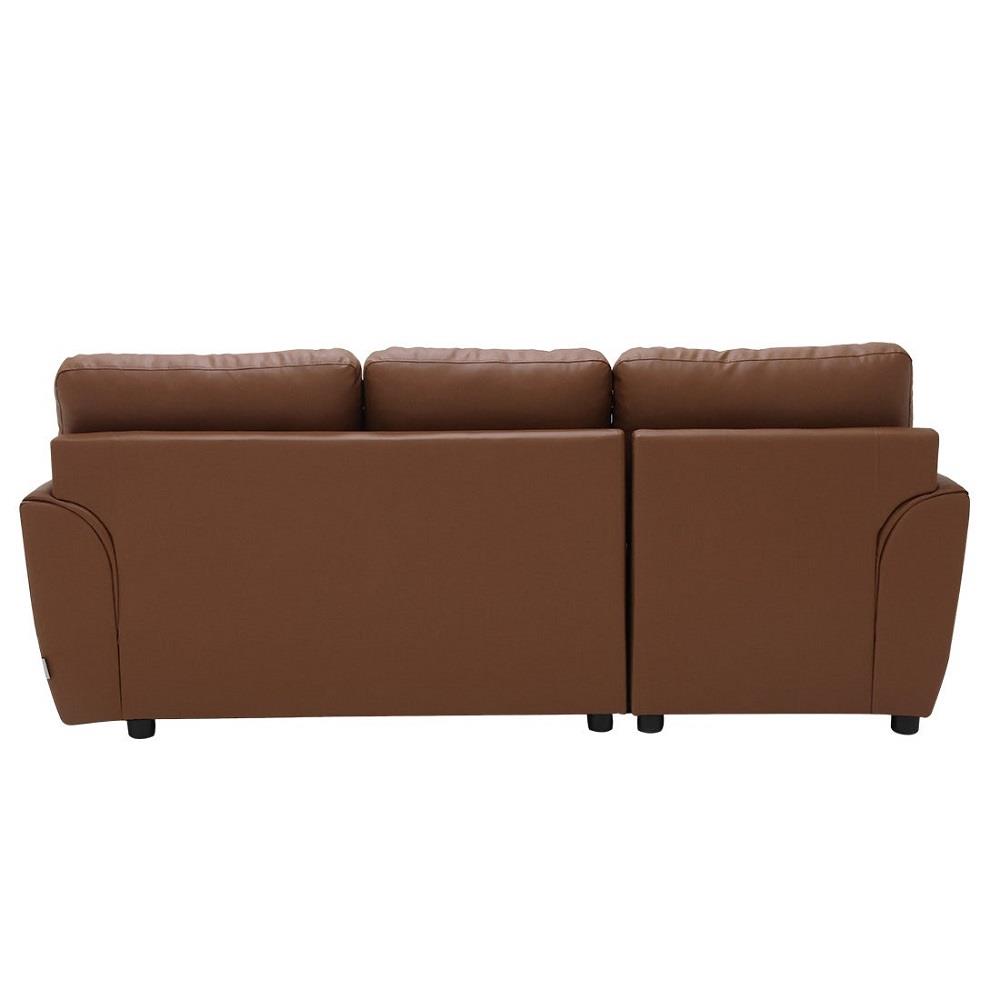 โซฟาเข้ามุมซ้าย KONCEPT RIOWA 19229208 สีน้ำตาลอ่อน