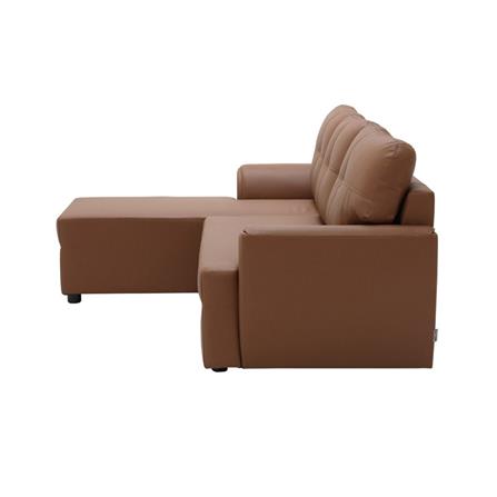 โซฟาเข้ามุมซ้าย KONCEPT RIOWA 19229208 สีน้ำตาลอ่อน_2