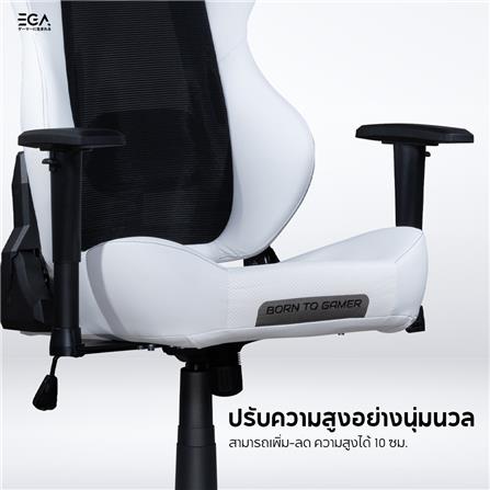 เก้าอี้เกมมิ่ง EGA TYPE G9 สีขาว/ดำ_5
