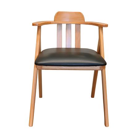 เก้าอี้ทานข้าว FURDINI HAVEN สีน้ำตาลเข้ม/ดำ_1