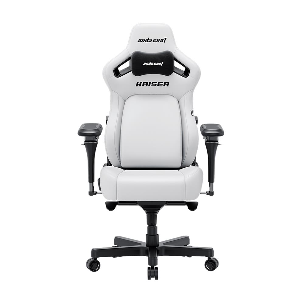 เก้าอี้เกมมิ่ง ANDA SEAT KAISER 4 6D L PVC สีขาว