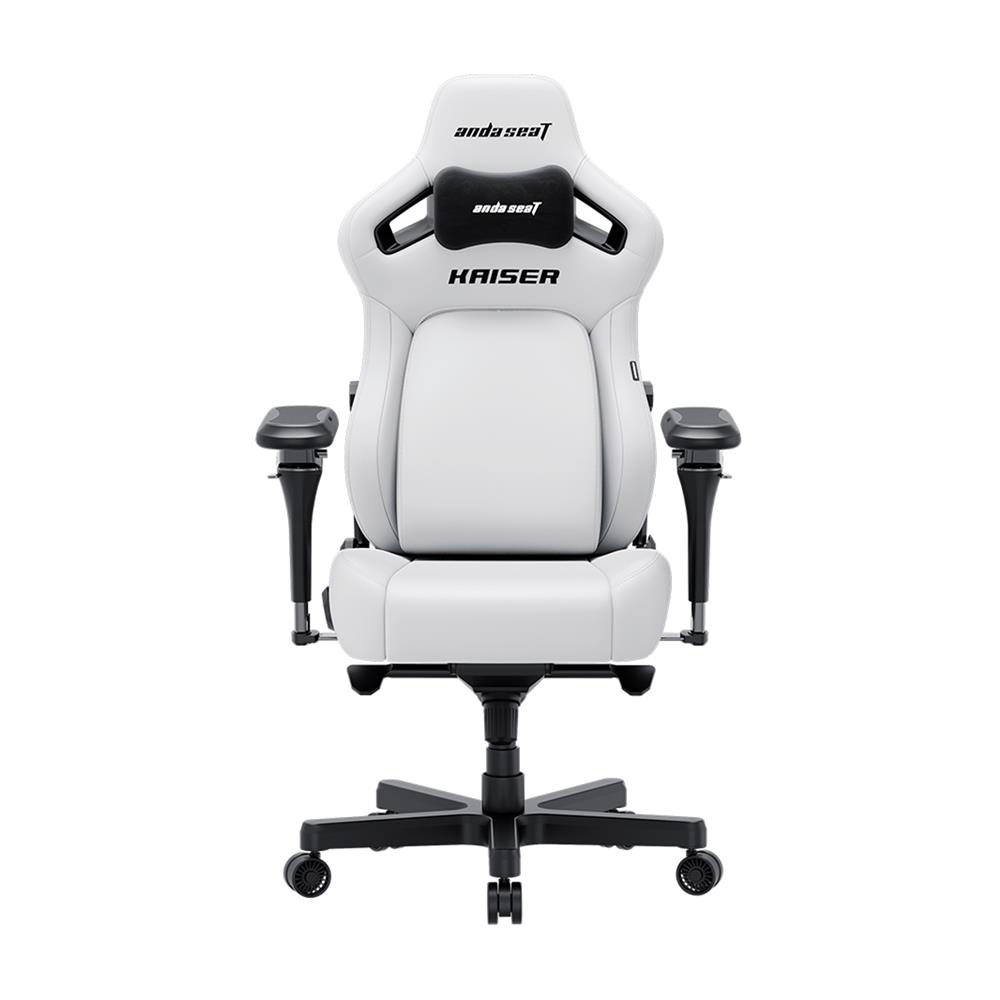เก้าอี้เกมมิ่ง ANDA SEAT KAISER 4 6D XL PVC สีขาว