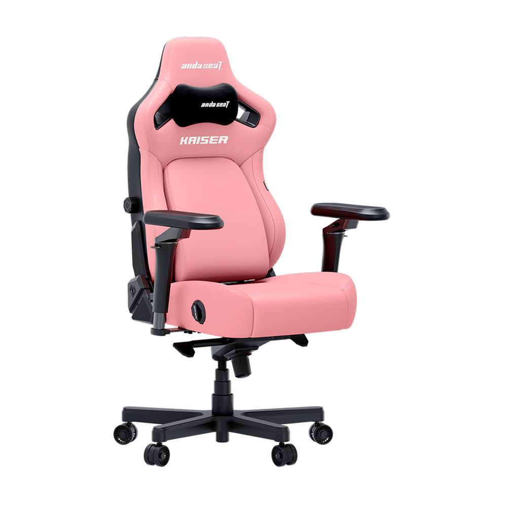 เก้าอี้เกมมิ่ง ANDA SEAT KAISER 4 6D L PVC สีชมพู