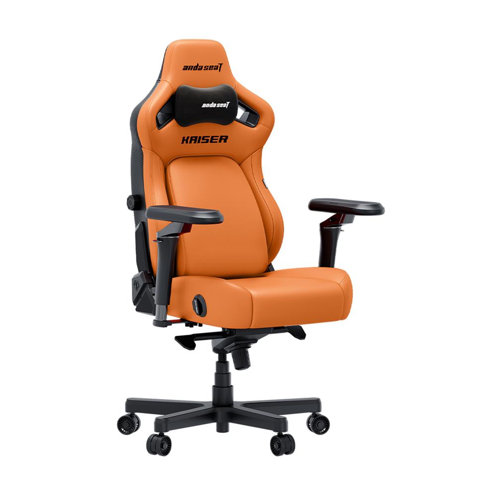 เก้าอี้เกมมิ่ง ANDA SEAT KAISER 4 6D XL PVC สีส้ม