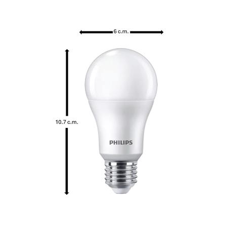หลอด LED PHILIPS ESSENTIAL 13 วัตต์ DAYLIGHT E27 (แพ็ก 6 ชิ้น)_4