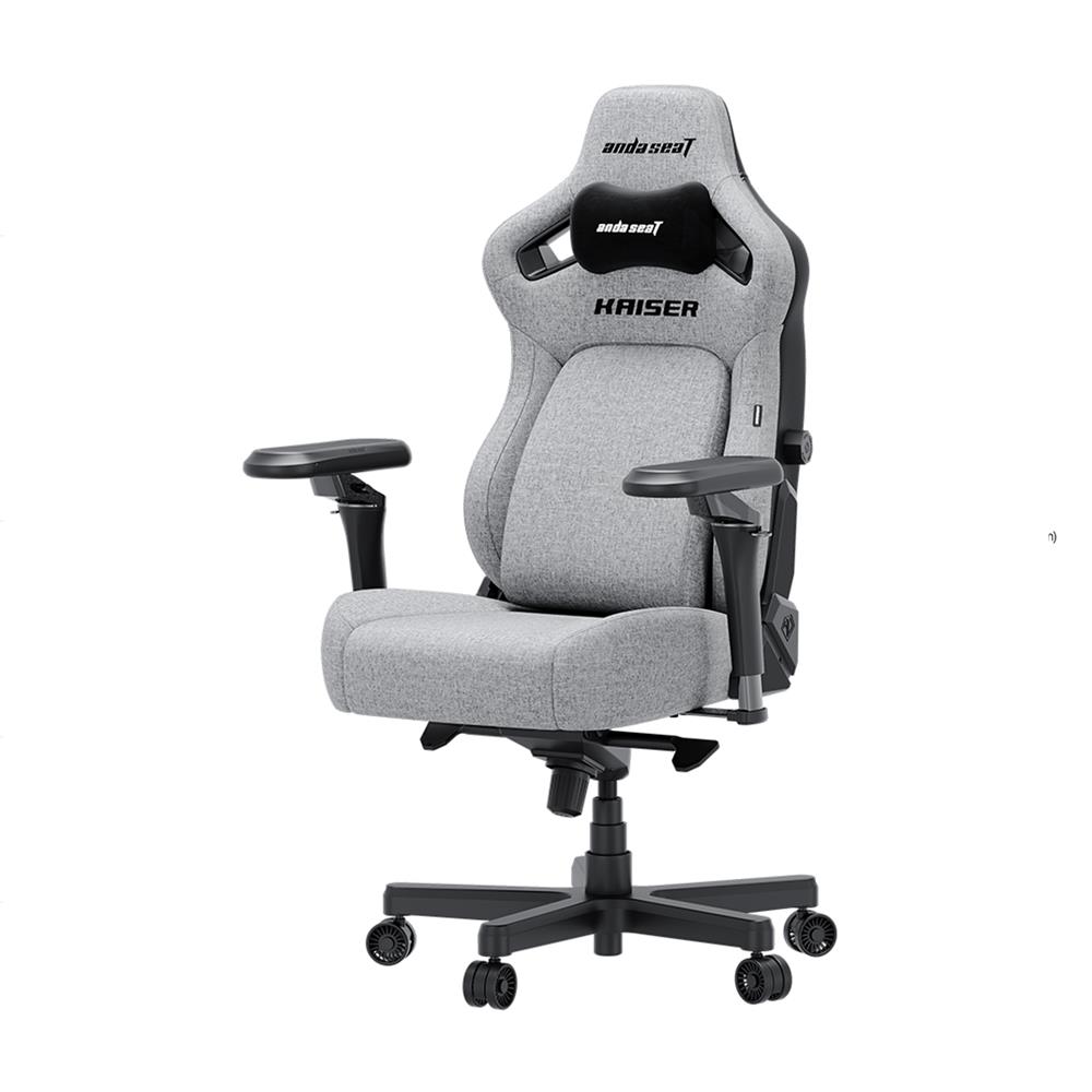 เก้าอี้เกมมิ่ง ANDASEAT KAISER 4 6D L LINEN สีเทา