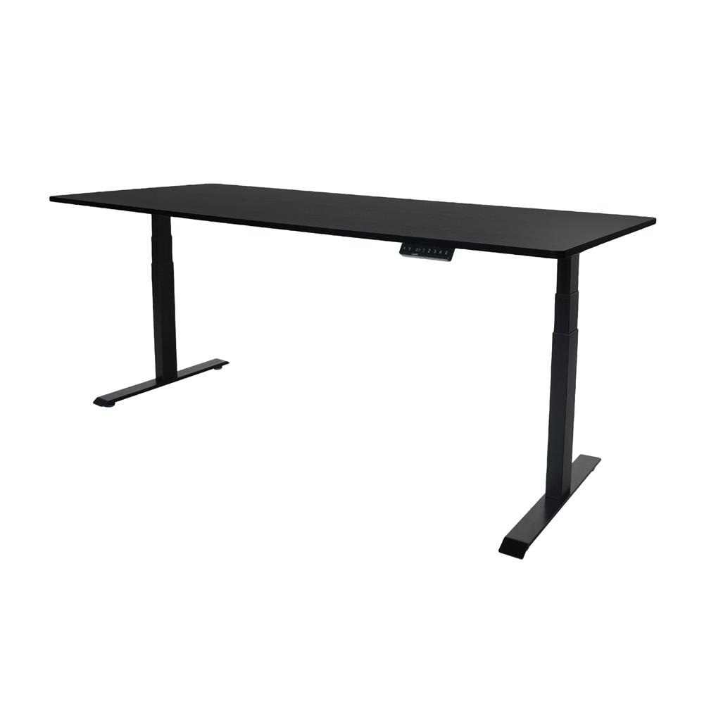 โต๊ะปรับระดับไฟฟ้า BEWELL TOP7-19 150 ซม. สีดำ