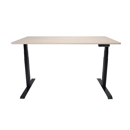 โต๊ะปรับระดับไฟฟ้า BEWELL TOP7-9 140 ซม. สีไม้โอ๊ค/ดำ_1