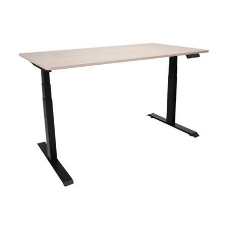 โต๊ะปรับระดับไฟฟ้า BEWELL TOP7-9 140 ซม. สีไม้โอ๊ค/ดำ_2