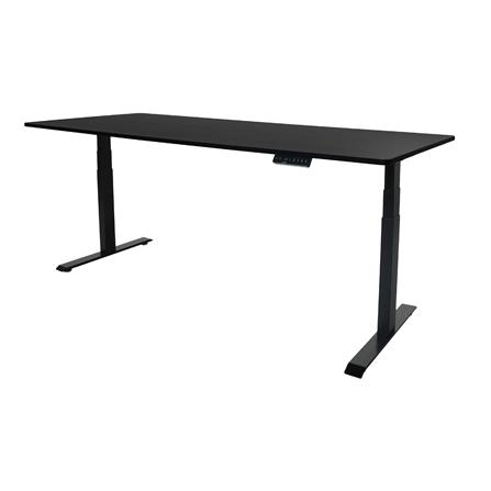 โต๊ะปรับระดับไฟฟ้า BEWELL TOP7-11 140 ซม. สีดำ_0