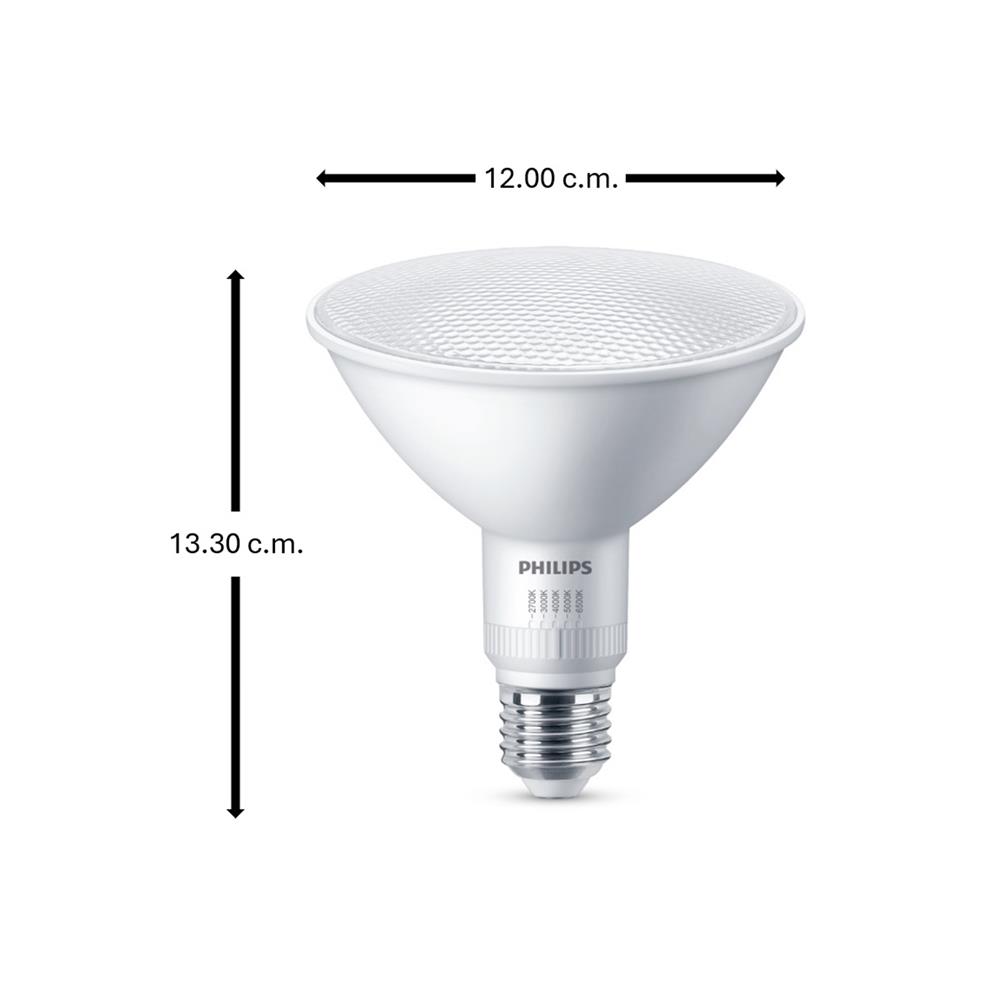 หลอด LED PHILIPS PAR38 12 วัตต์ DAYLIGHT/COOL WHITE/WARM WHITE
