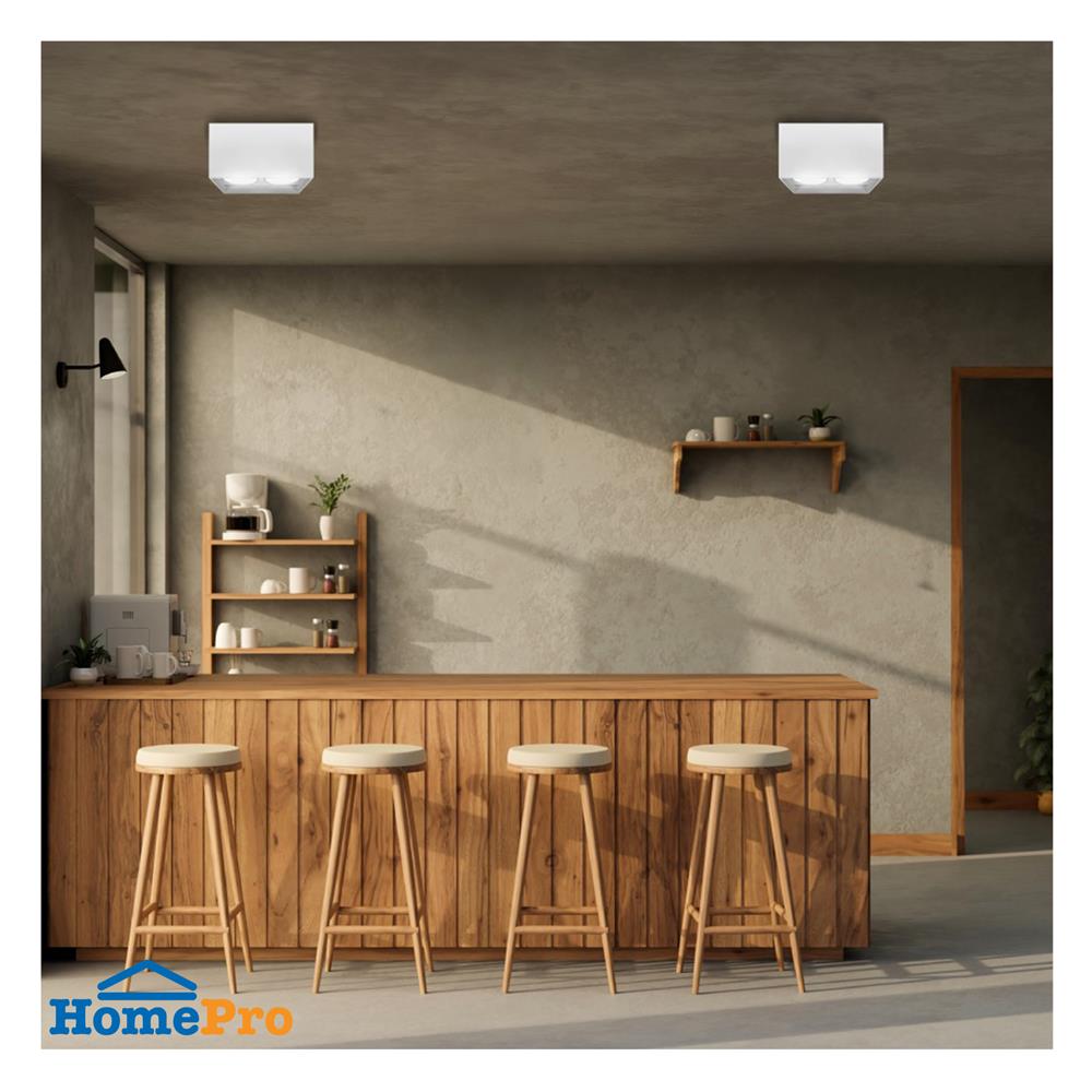 ดาวน์ไลท์ LUMAX 25-01930 11 นิ้ว สีขาว เหลี่ยม