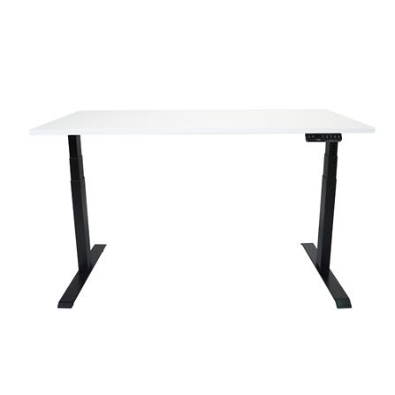 โต๊ะปรับระดับไฟฟ้า BEWELL TOP7-20 150 ซม. สีขาว/ดำ_1