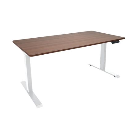 โต๊ะปรับระดับไฟฟ้า BEWELL TOP7-14 140 ซม. สีไม้วอลนัท/ขาว_2