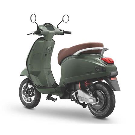 รถจักรยานยนต์ไฟฟ้า EM LEGEND 2000W สีเขียวฮันเตอร์_4