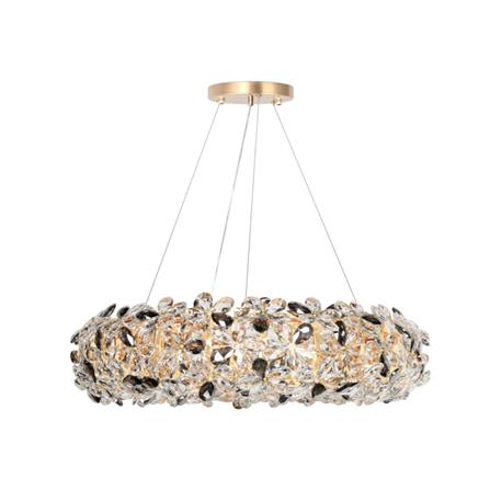 ไฟช่อ L&E 01-03173 สีทอง/ใส 8 หัว_0