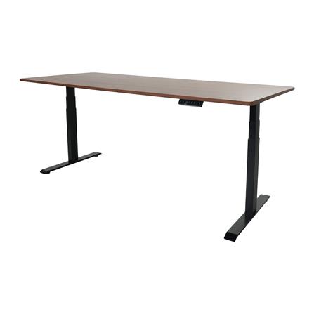 โต๊ะปรับระดับไฟฟ้า BEWELL TOP7-10 140 ซม. สีไม้วอลนัท/ดำ_0
