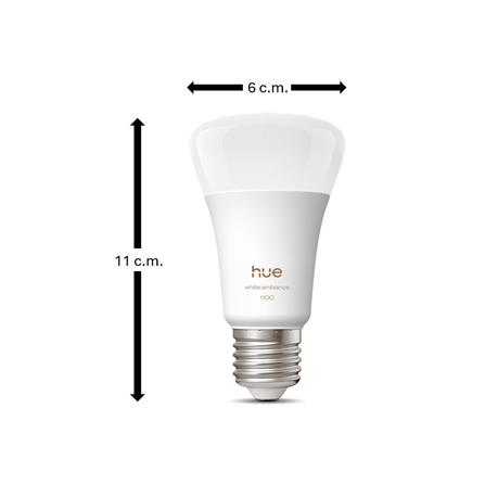 หลอด LED PHILIPS HUE 8.1 วัตต์ DAYLIGHT/COOL WHITE/WARM WHITE E27_6