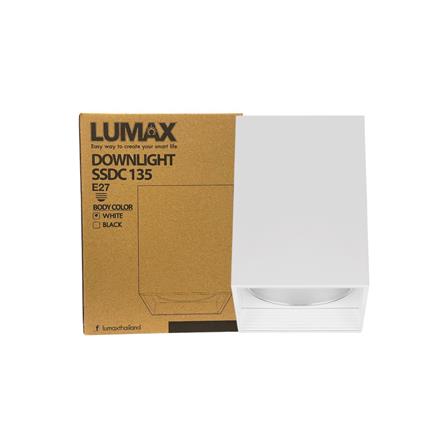 ดาวน์ไลท์ LUMAX 25-01928 5 นิ้ว สีขาว เหลี่ยม_5