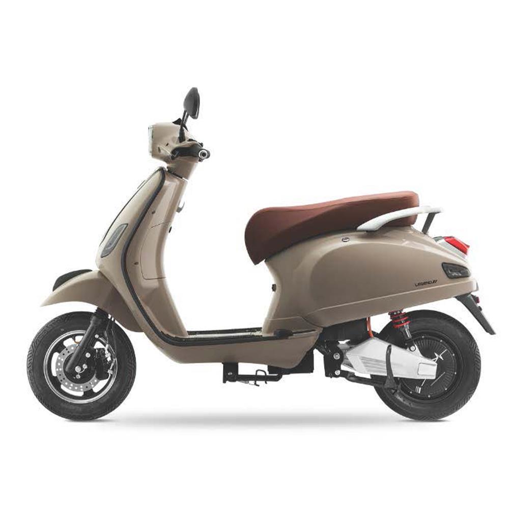 รถจักรยานยนต์ไฟฟ้า EM LEGEND 2000W สีน้ำตาลลาเต้